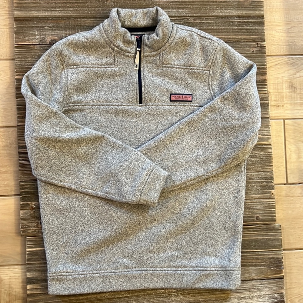 Mens Vineyard Vines Classic Shep, Gray, M